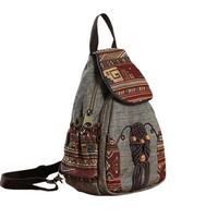 Sac à dos Ethnique Motaora pour Voyages - Style Unique